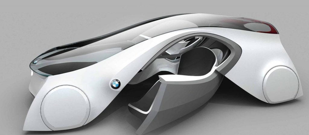 Модель будущего автомобиля BMW